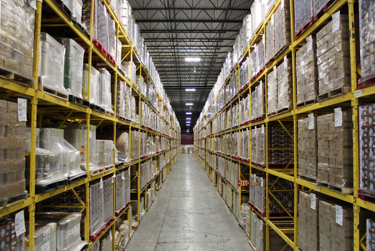 Eagan high-bay racking